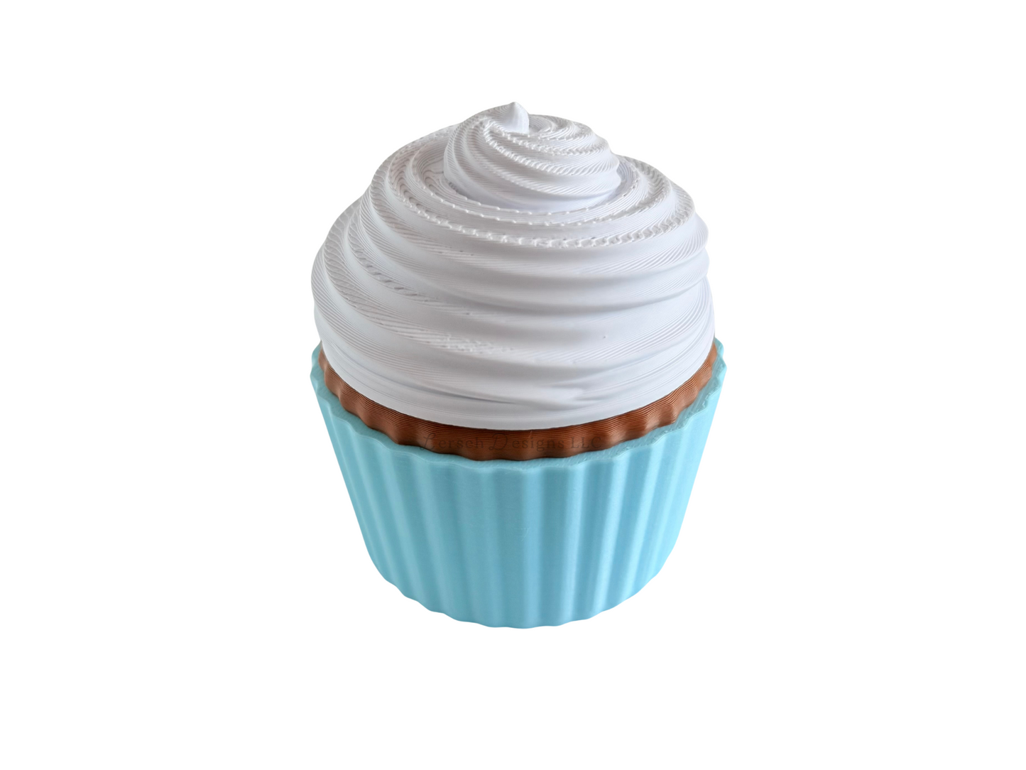 Chocolate Cupcake Trinket Container
