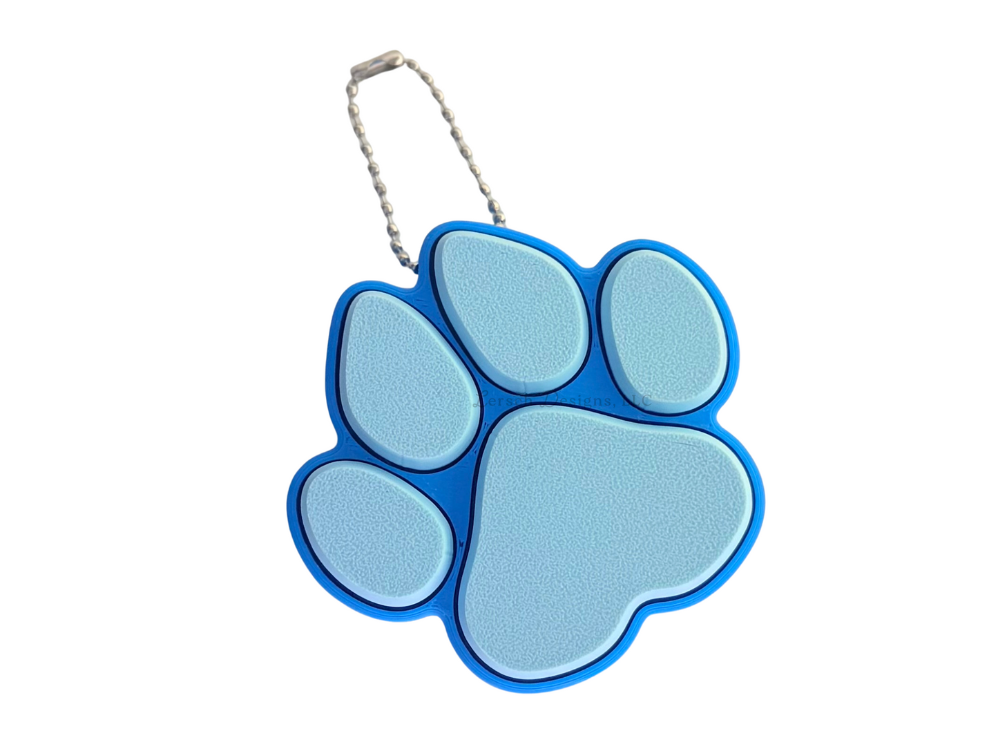 Dog Paw Clicker - Blue