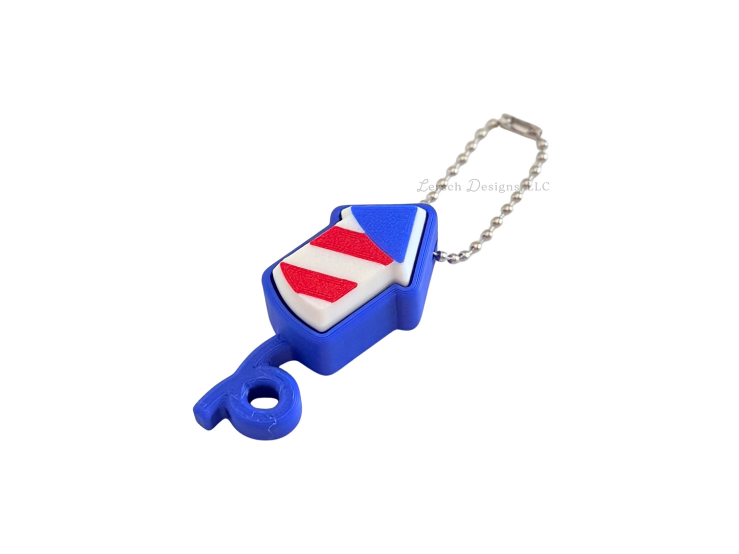 Patriotic Firecracker Clicker - Blue