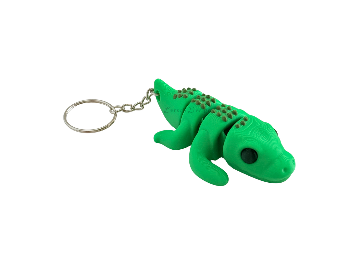 Articulating Crocodile Keychain