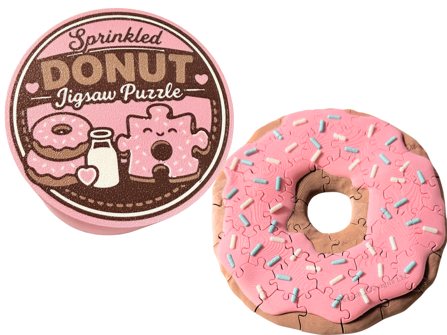 Sprinkled Donut Puzzle