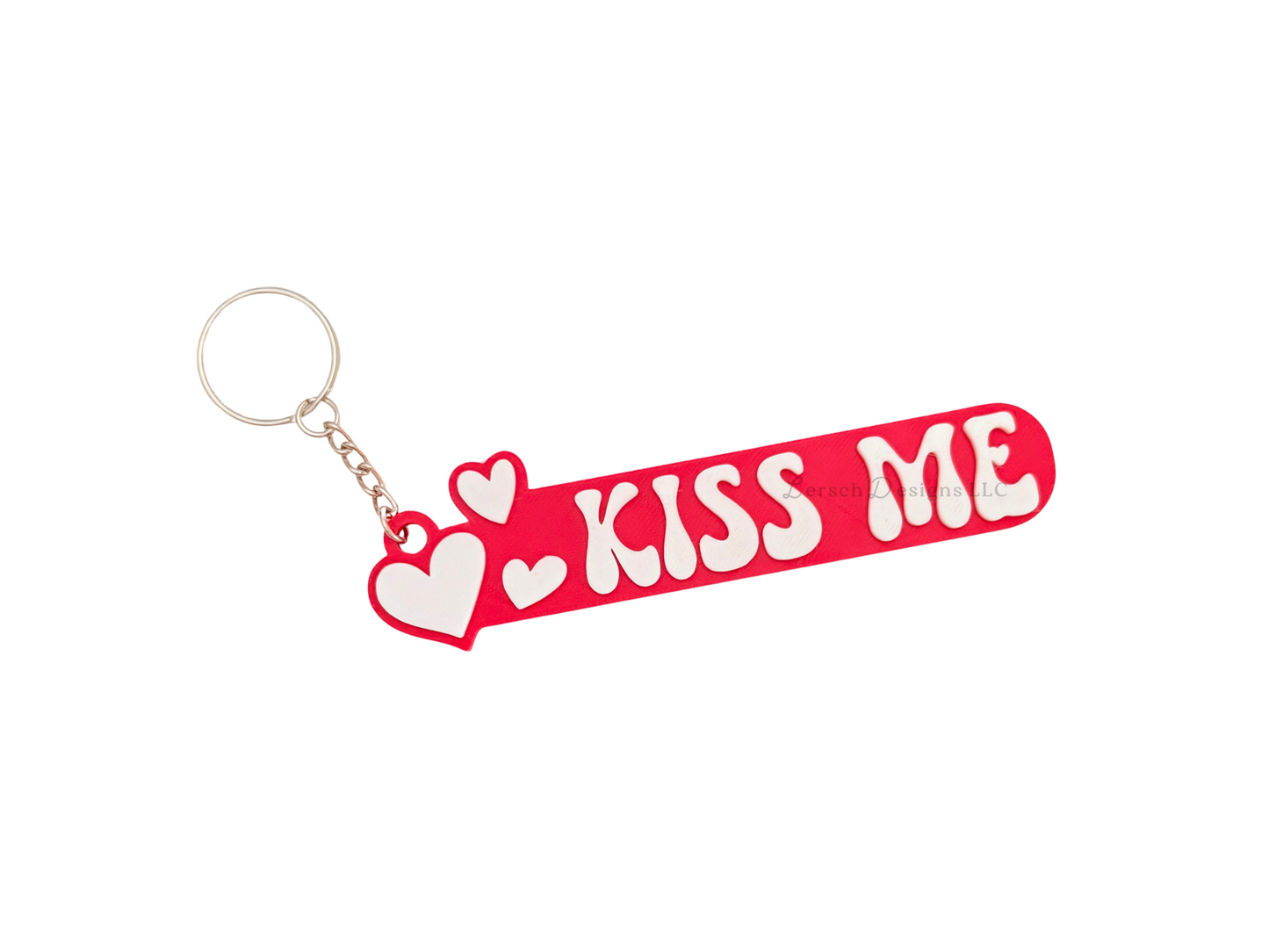 "Kiss Me" Keychain