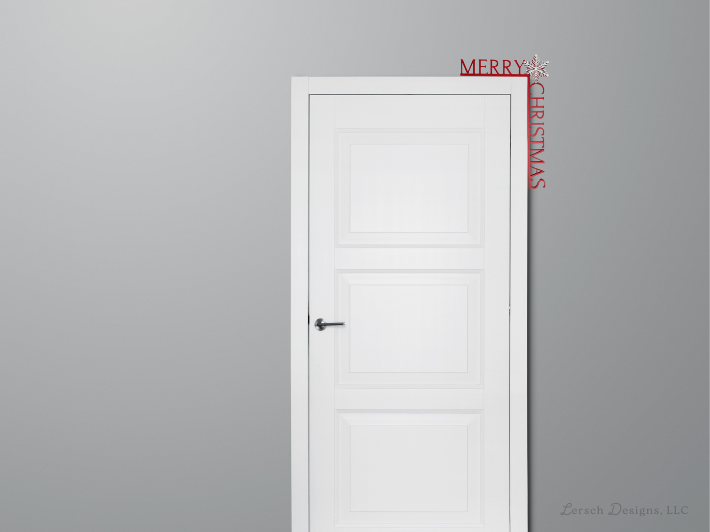 Merry Christmas Door Corner Decor