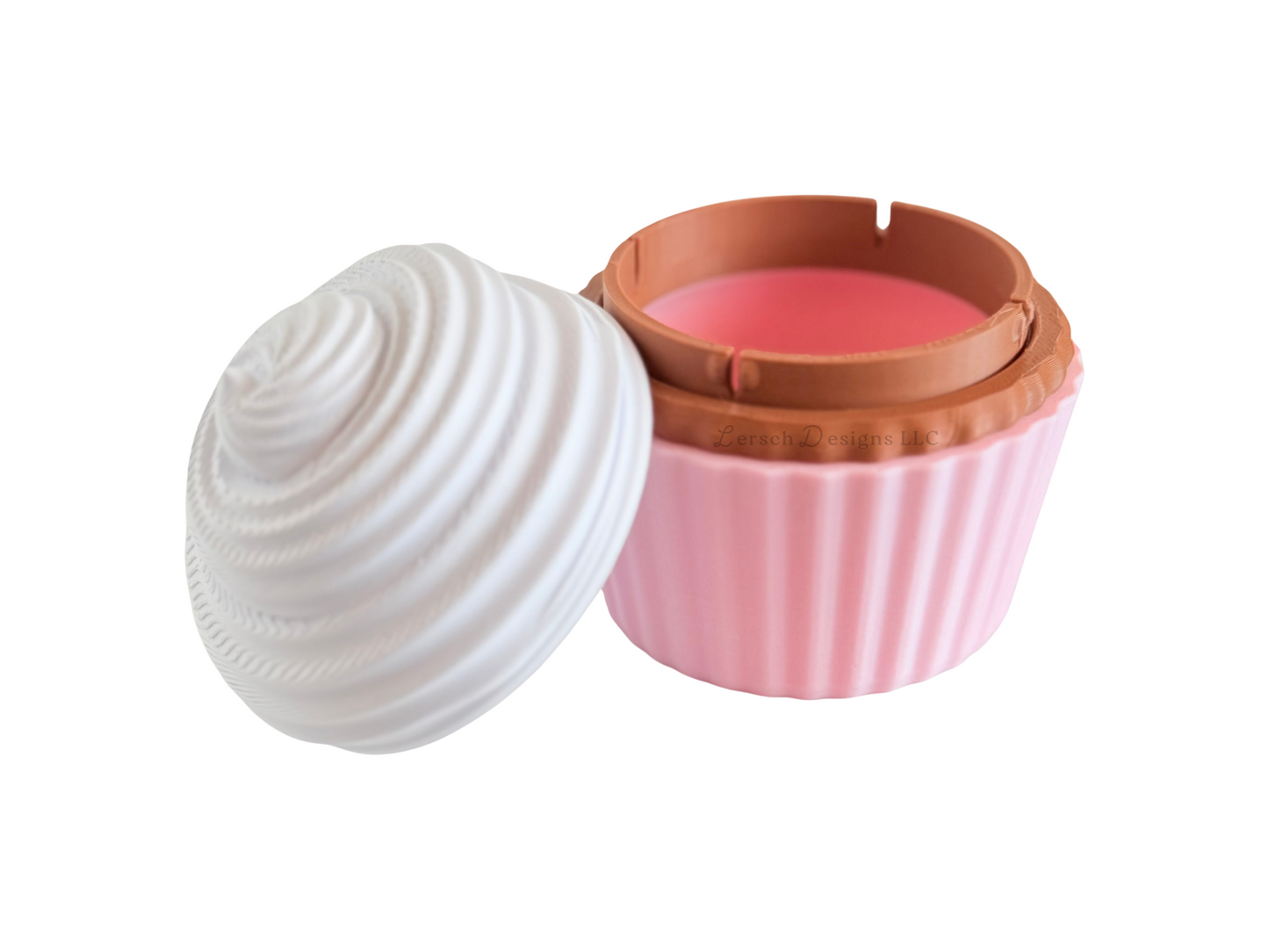 Chocolate Cupcake Trinket Container