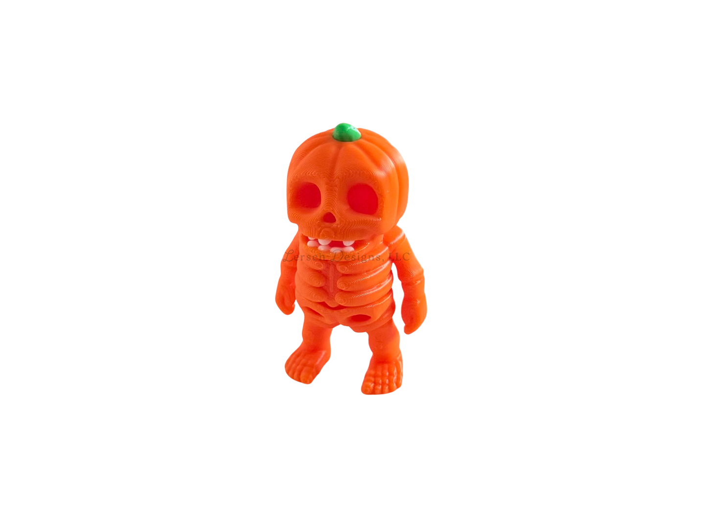 Articulating Pumpkin Head Figure