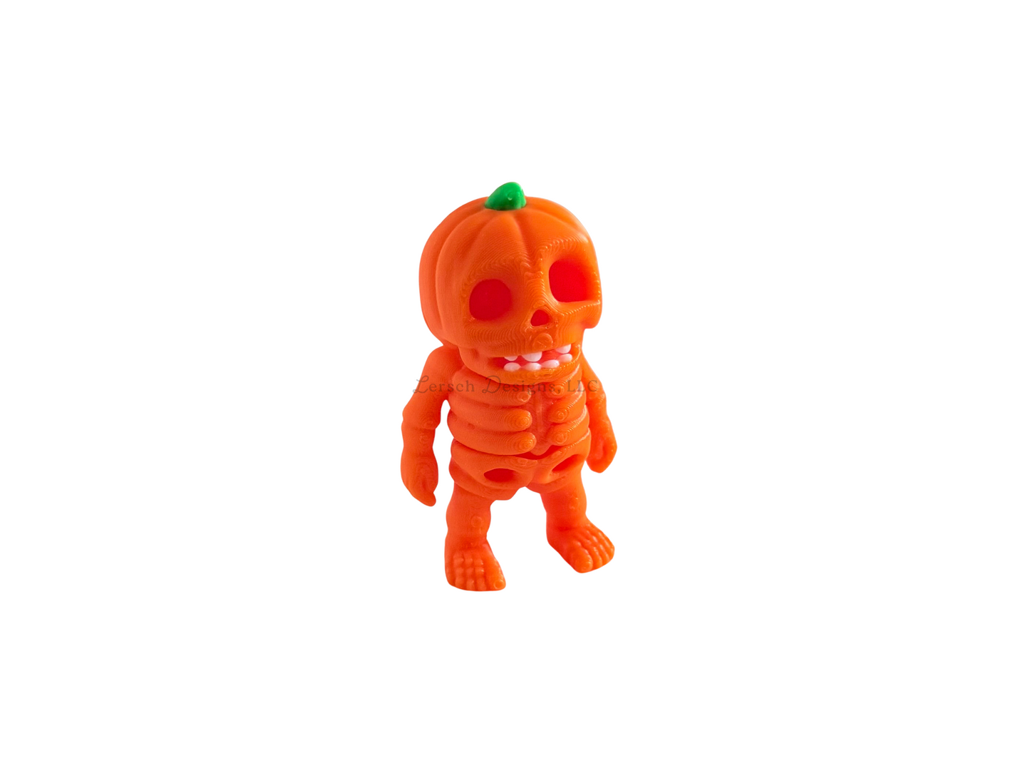 Articulating Pumpkin Head Figure