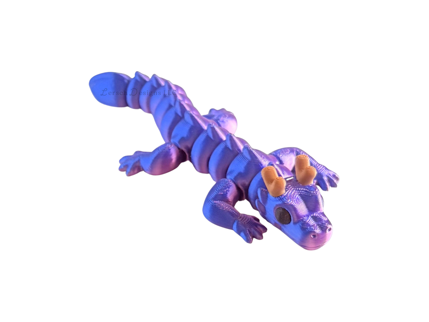 Articulating Dragon (Blue Purple) - Small
