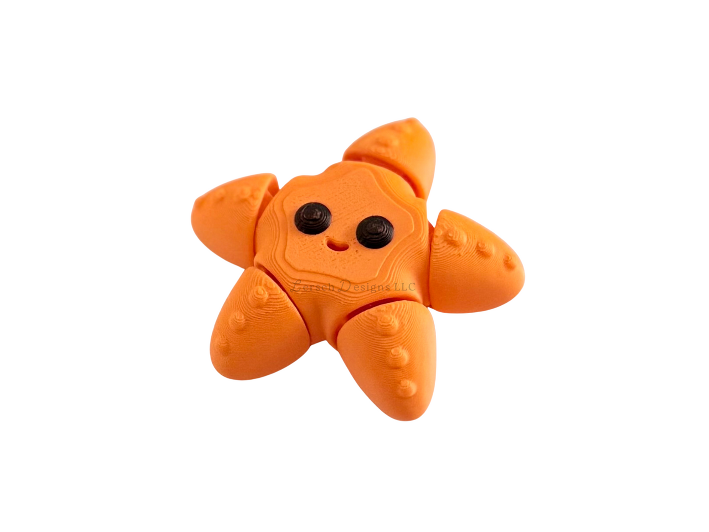 Articulating Orange Starfish