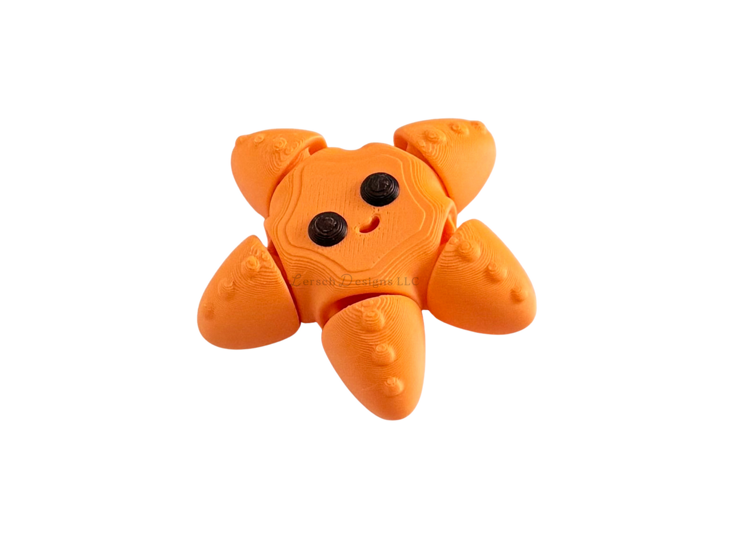Articulating Orange Starfish