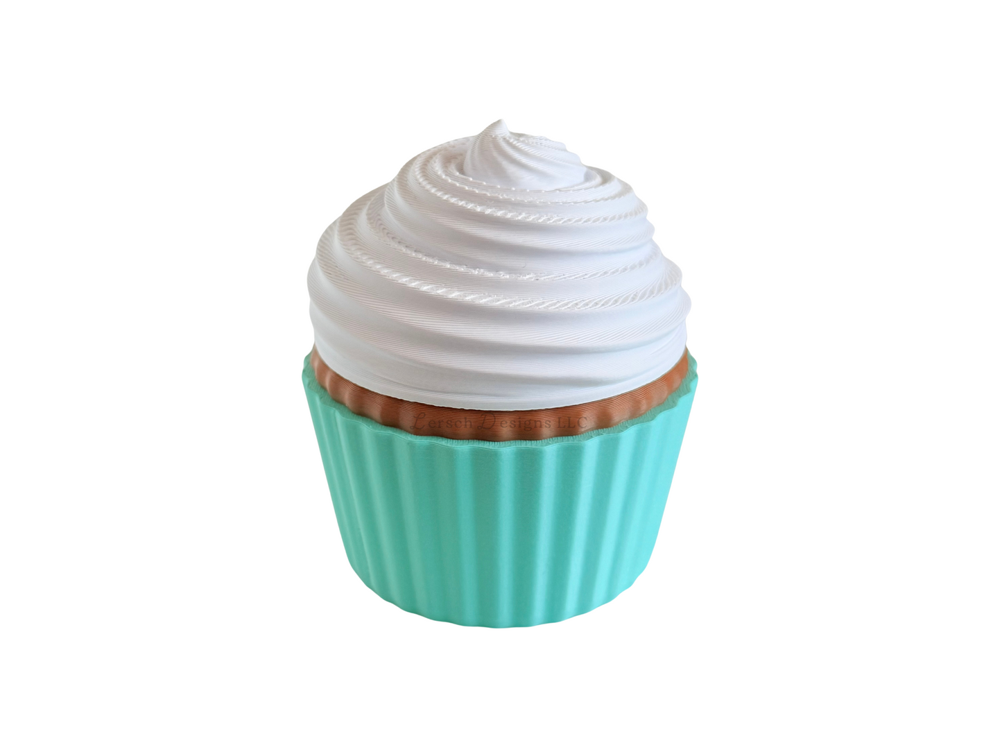 Chocolate Cupcake Trinket Container