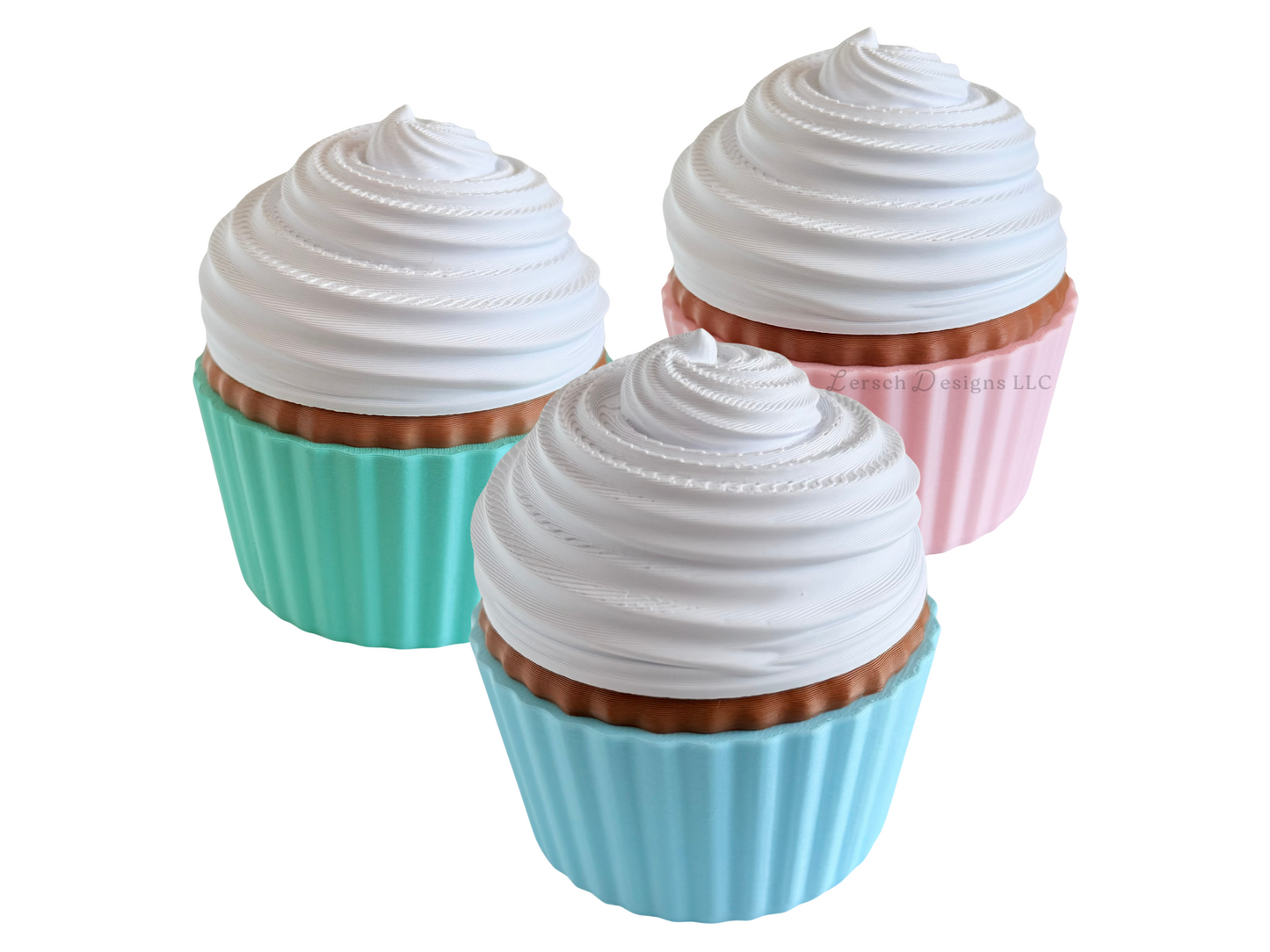 Chocolate Cupcake Trinket Container