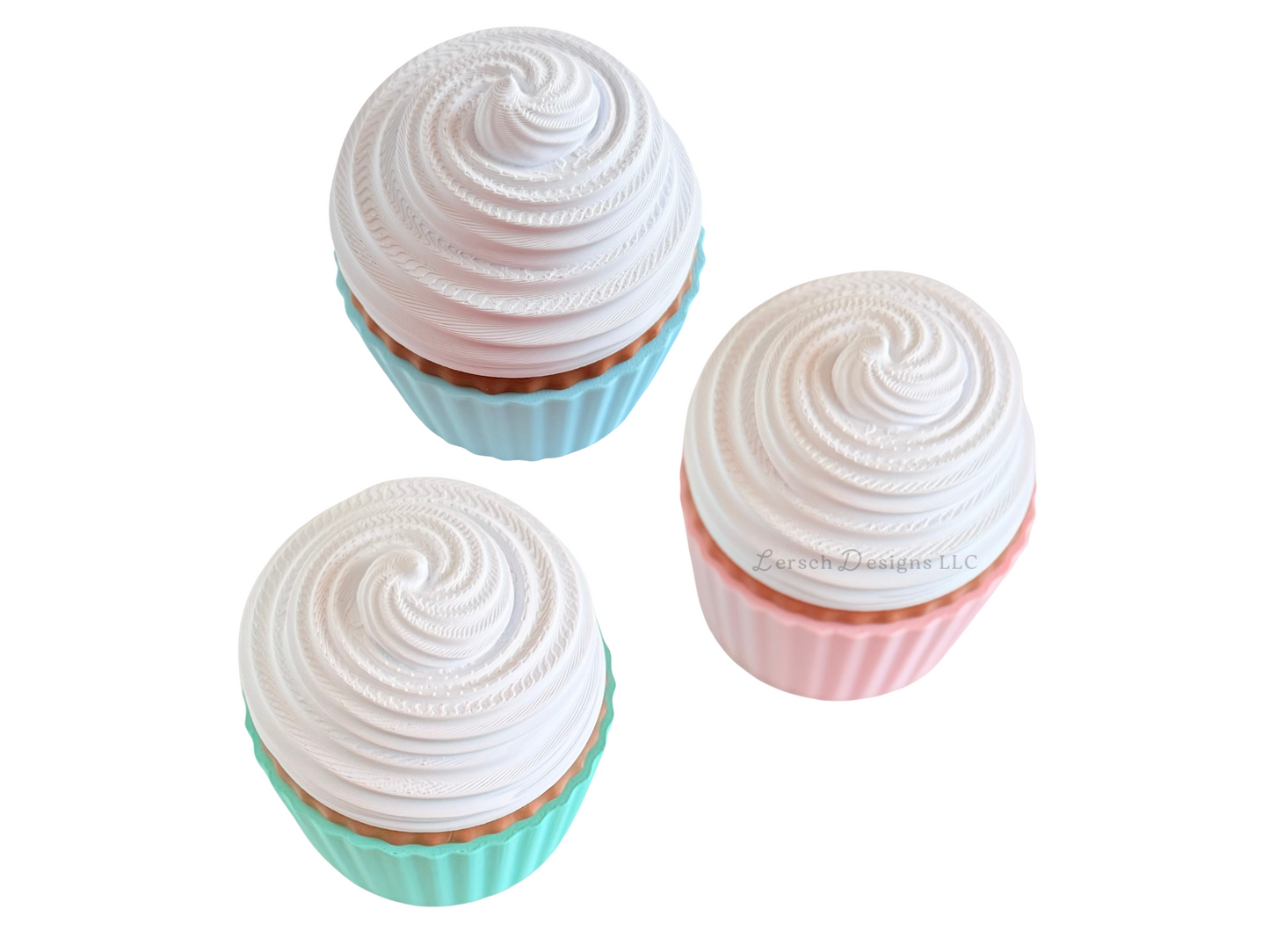 Chocolate Cupcake Trinket Container