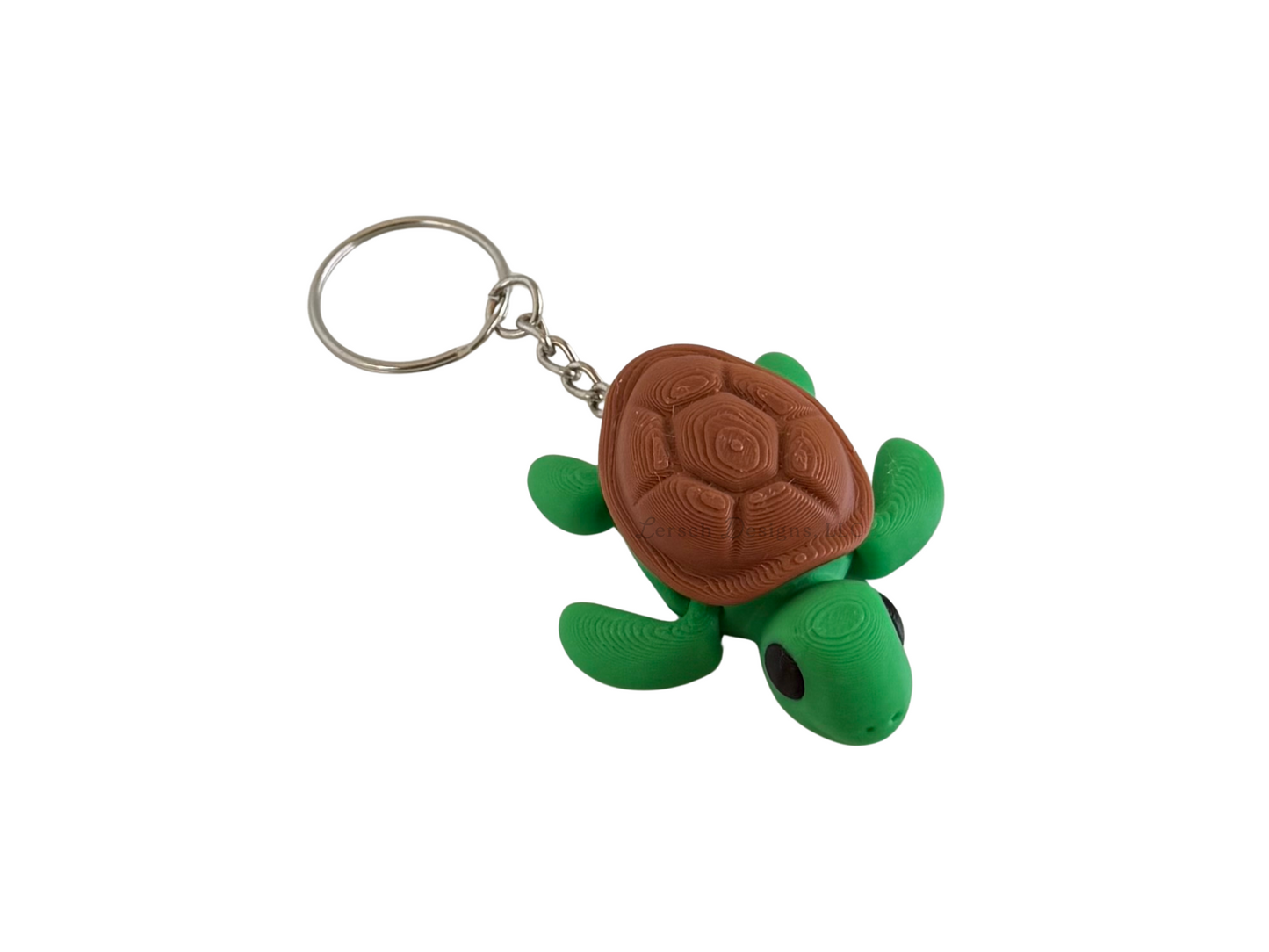 Articulating Turtle Keychain