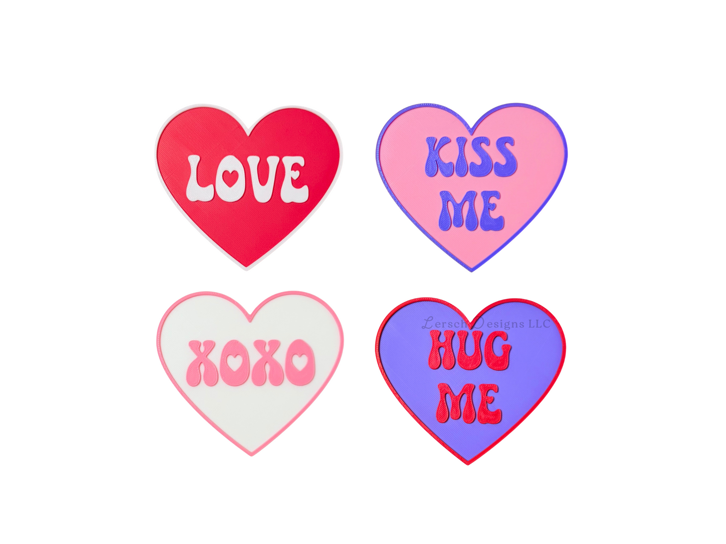 Heart Coaster Set