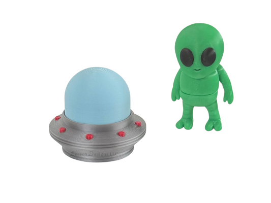Articulating Alien with UFO