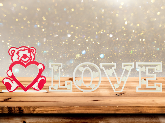 Bear and LOVE Decor