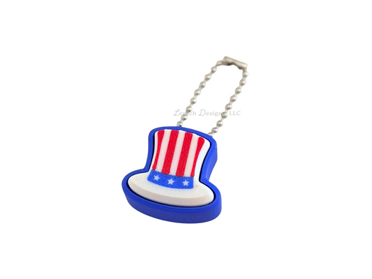Patriotic Hat Clicker - Blue