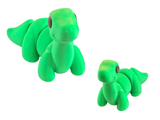 Articulating Brontosaurus - Green Bundle (S/M)