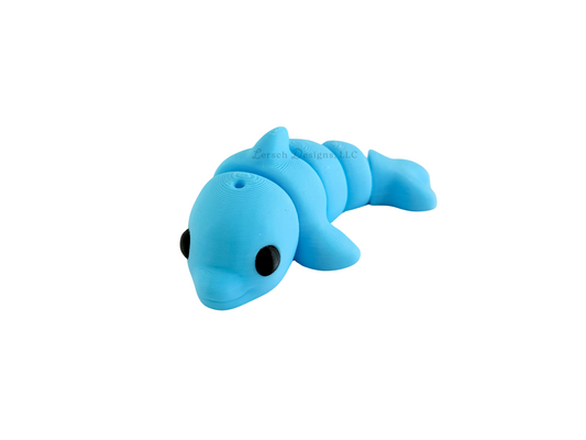 Articulating Blue Dolphin
