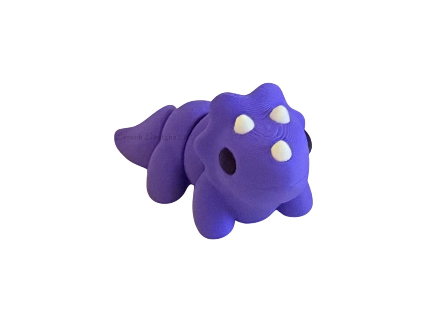 Articulating Triceratop - Purple (S)