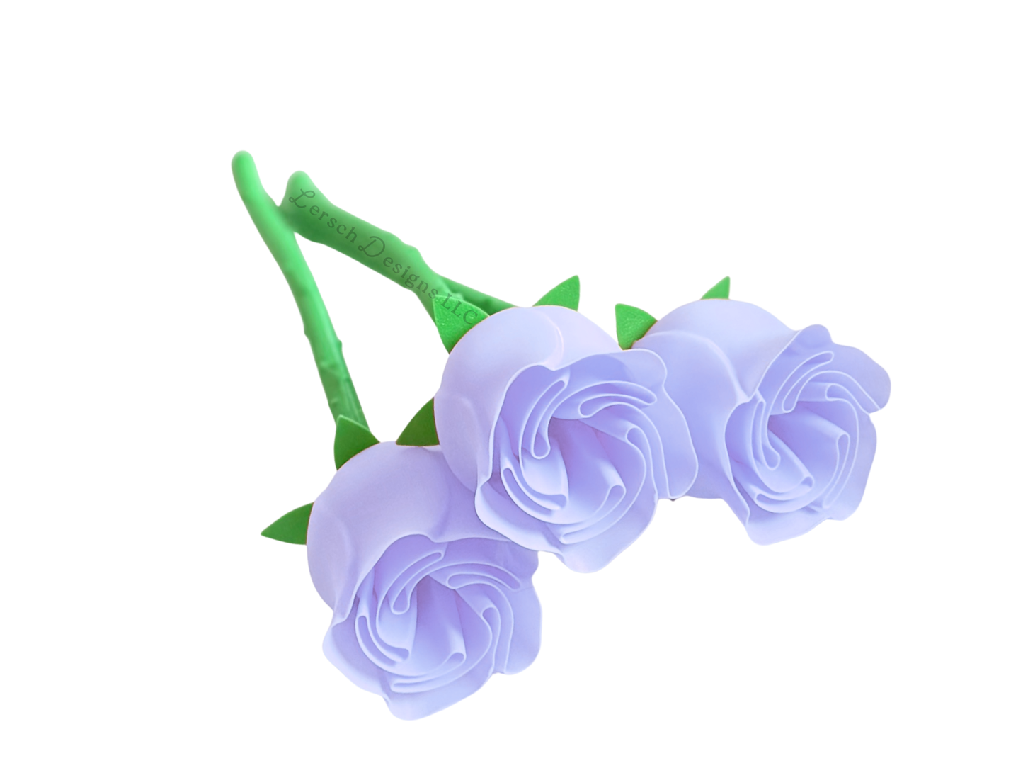 Rose Bundle of 3 - Purple