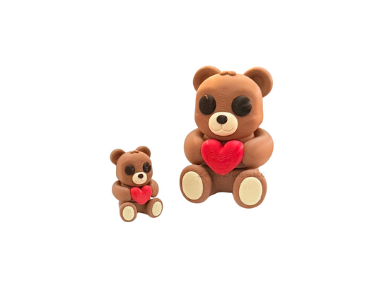 Articulating Bear Holding Heart - Bundle