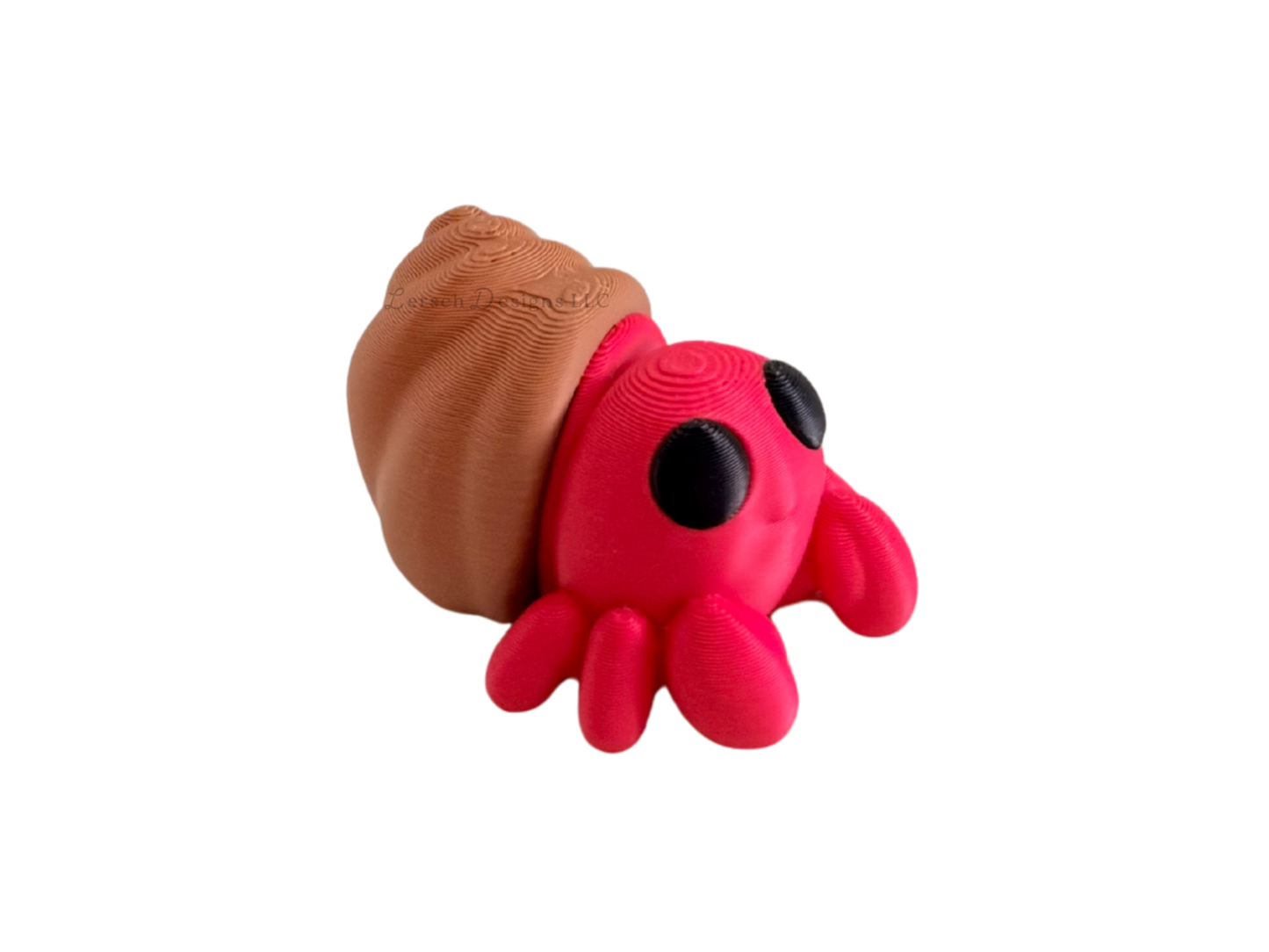 Articulating Hermit Crab - Red (S)