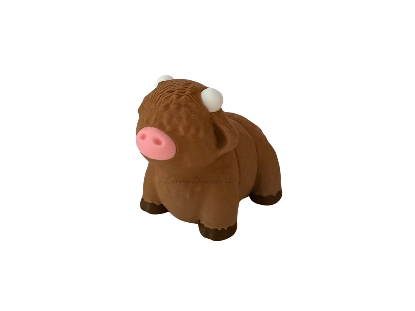 Articulating Highland Cow