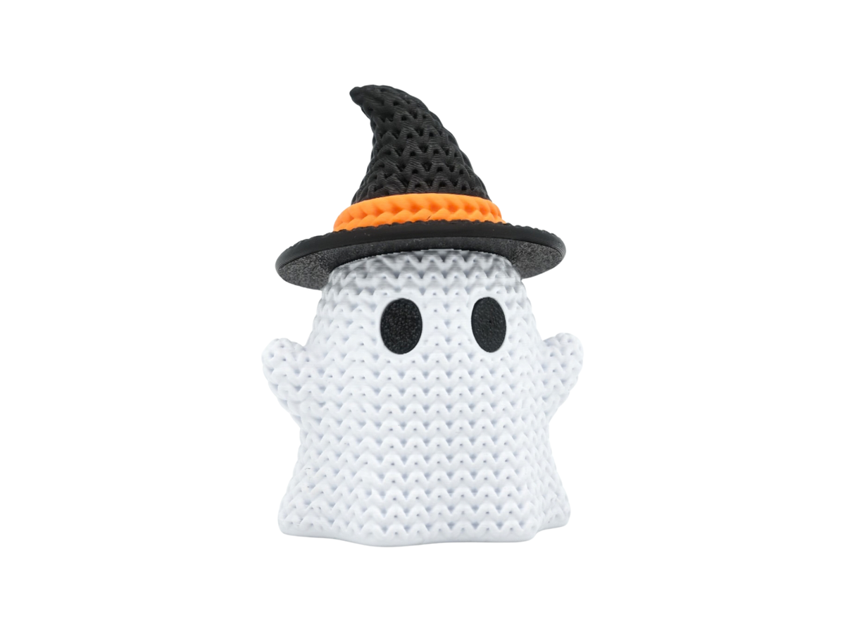 Knitted Ghost Witch
