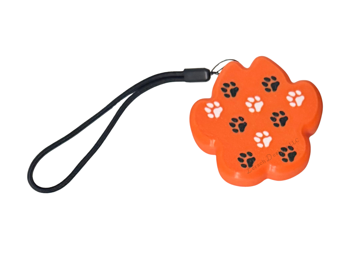 Dog Paw Clicker - Orange