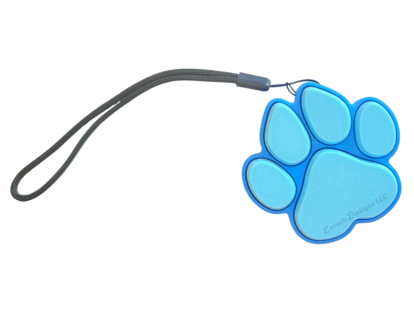 Dog Paw Clicker - Blue