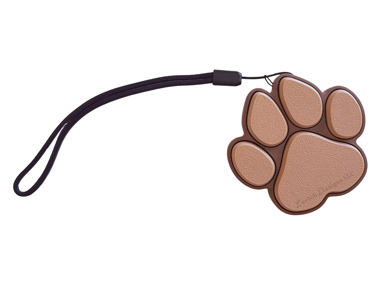 Dog Paw Clicker - Brown