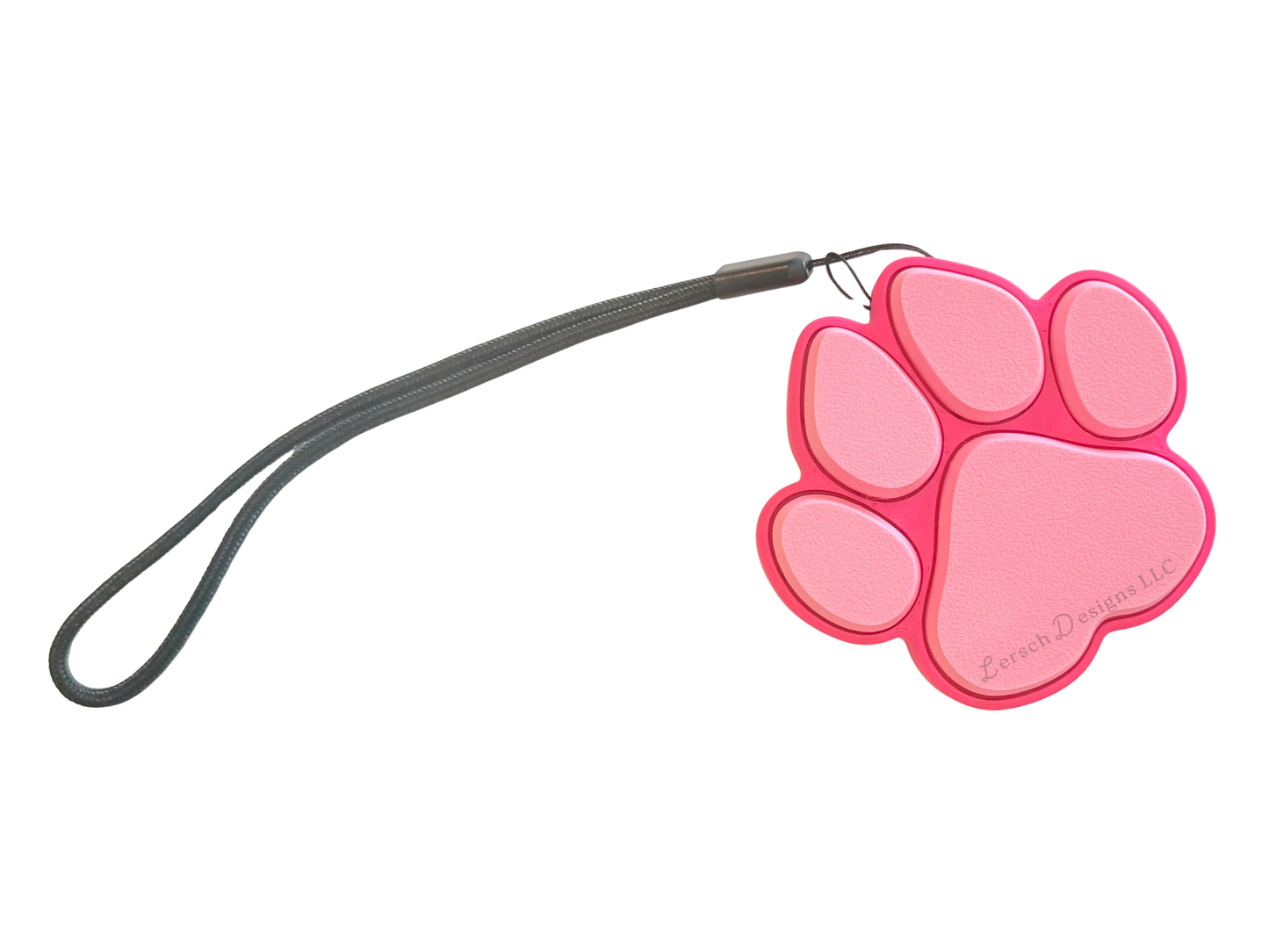 Dog Paw Clicker - Pink