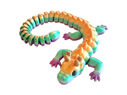 Articulating Dragon (Silk Multi Stripe) - Large