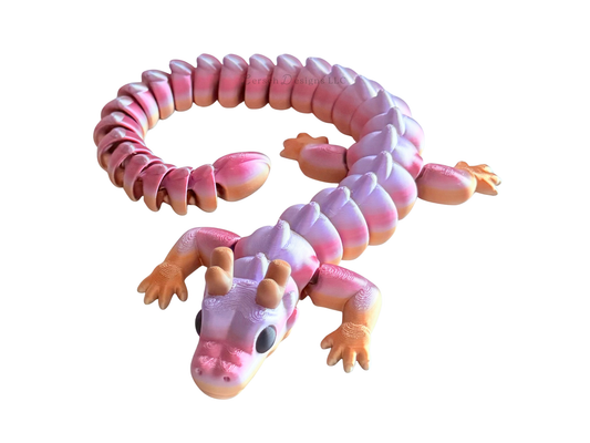 Articulating Dragon (Silk Multi Stripe) - Large