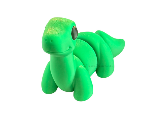Articulating Brontosaurus - Medium