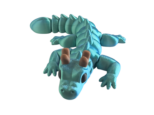 Articulating Dragon (Blue Green) - Medium