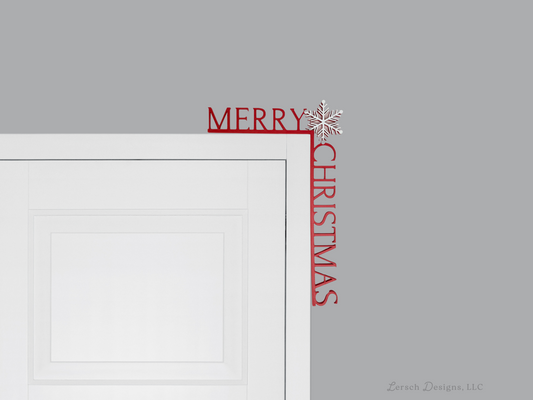 Merry Christmas Door Corner Decor