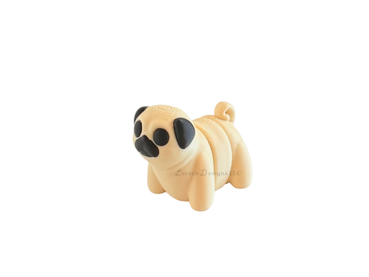 Articulating Pug - Beige (S)