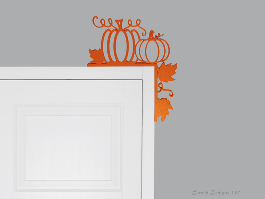 Pumpkin Door Corner Decor
