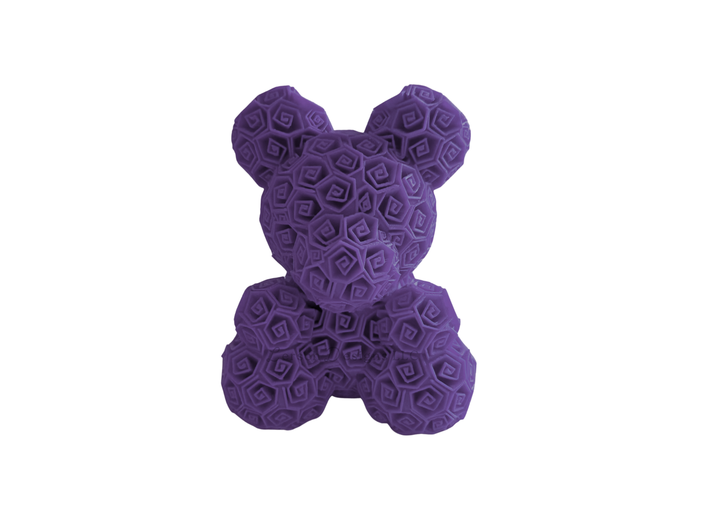 Rose Bear - Dark Purple