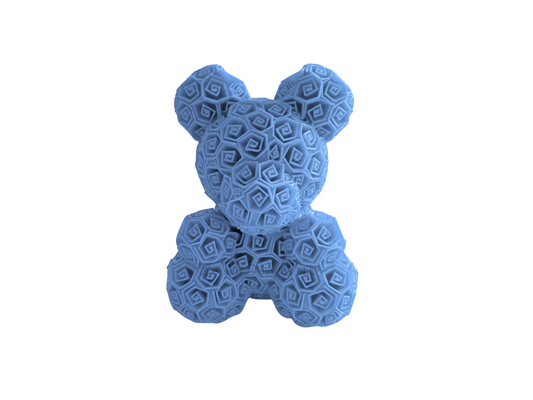 Rose Bear - Stone Blue