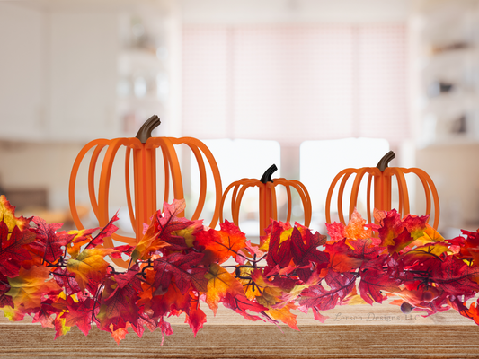 3-Piece Hollow Pumpkin Set