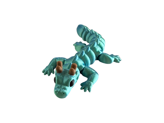 Articulating Dragon (Blue Green) - Small