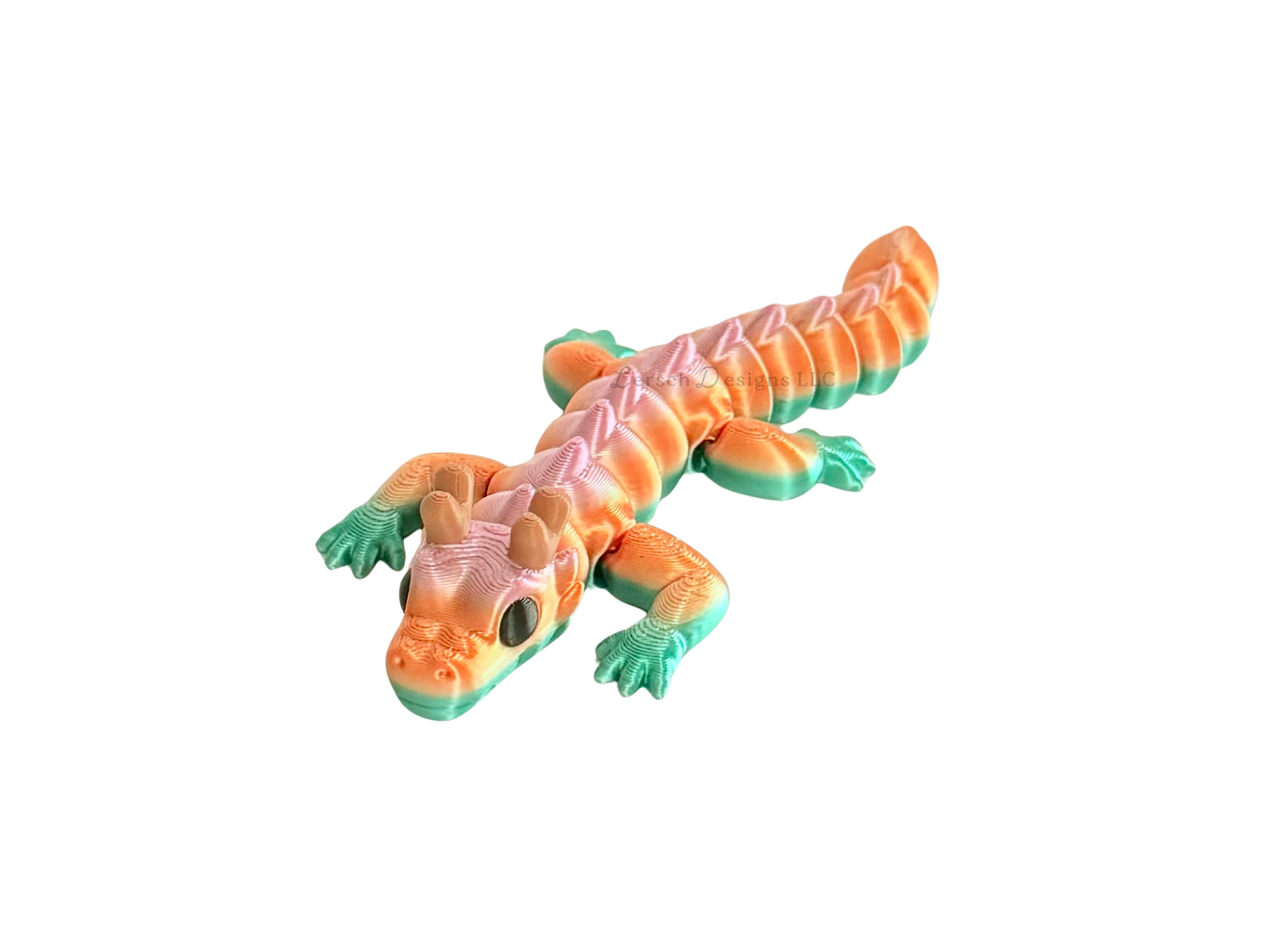 Articulating Dragon (Silk Multi Stripe) - Small