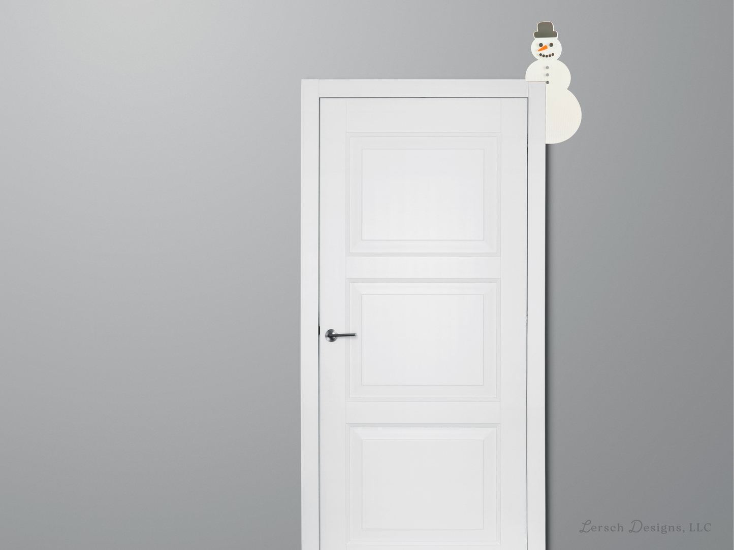 Snowman Door Corner Decor