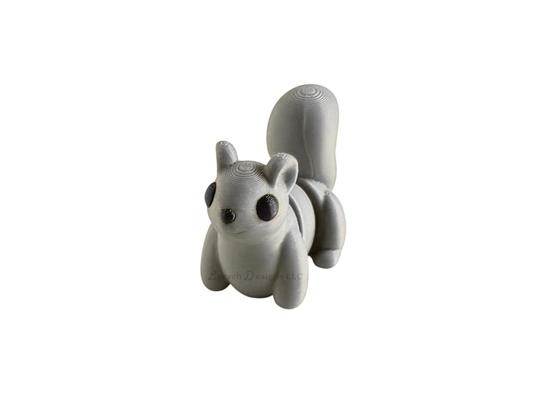Articulating Squirrel - Grey (S)