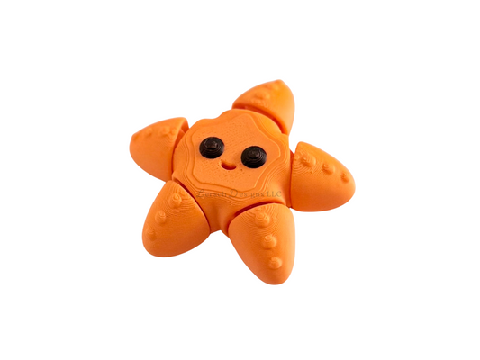 Articulating Orange Starfish