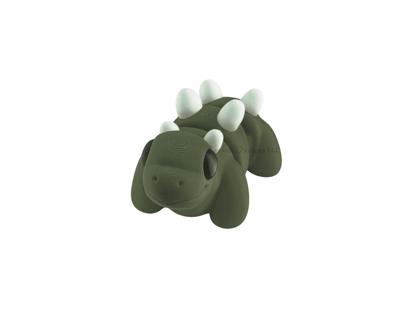Articulating Stegosaurus - Green (S)