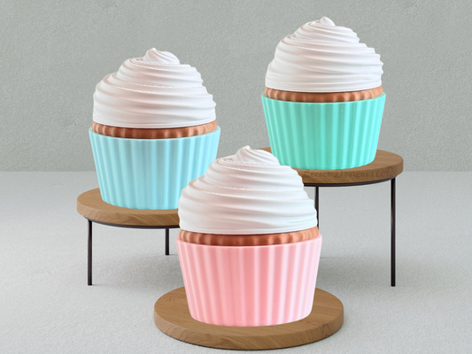 Chocolate Cupcake Trinket Container